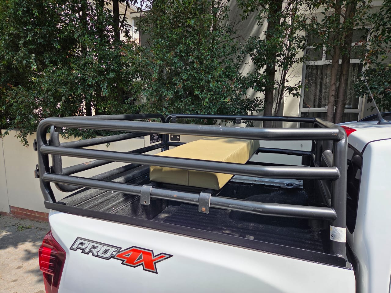 Navara cattle rails and bench seat - Private Seller