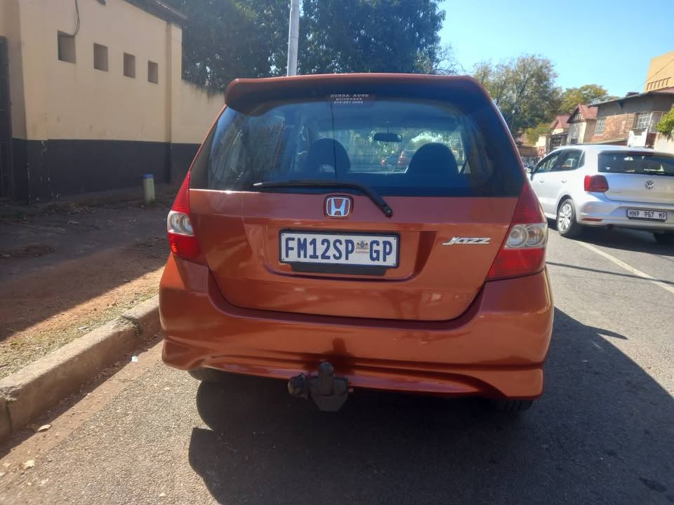2008 Honda Jazz 1.5 Petrol, Manual, Orange, 105000km