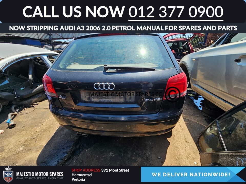 Audi A3 2.0 FSI 2006 stripping spares parts for sale - Private Seller Audi A3 2.0 FSI 2006 stripping spares parts for sale - Private Seller