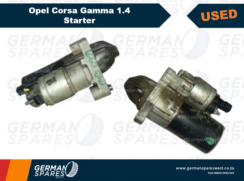 Opel Corsa Gamma 1.4 USED Starter for sale - Private Seller