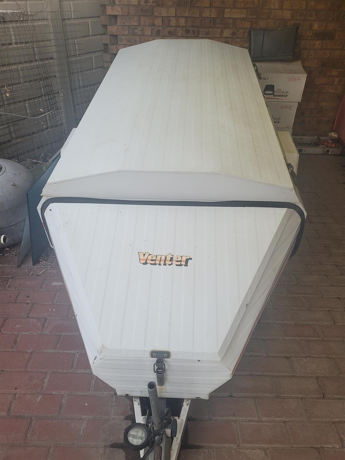 Venter Trailing Venter Trailer Elite 6 with Nose Cone | Junk Mail
