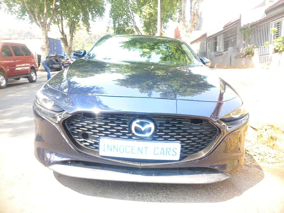 2019 MAZDA 3 SKYACTIVE G 1.6 PETROL, MANUAL, NAVY BLUE COLOR