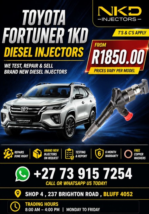 Premium Fortuner 3.0L Injectors Toyota On Sale Now - Private Seller Premium Fortuner 3.0L Injectors Toyota On Sale Now - Private Seller