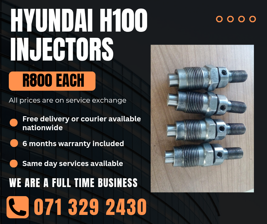 HYUNDAI H100 DIESEL INJECTORS FOR SALE WITH WARRANTY - Private Seller HYUNDAI H100 DIESEL INJECTORS FOR SALE WITH WARRANTY - Private Seller