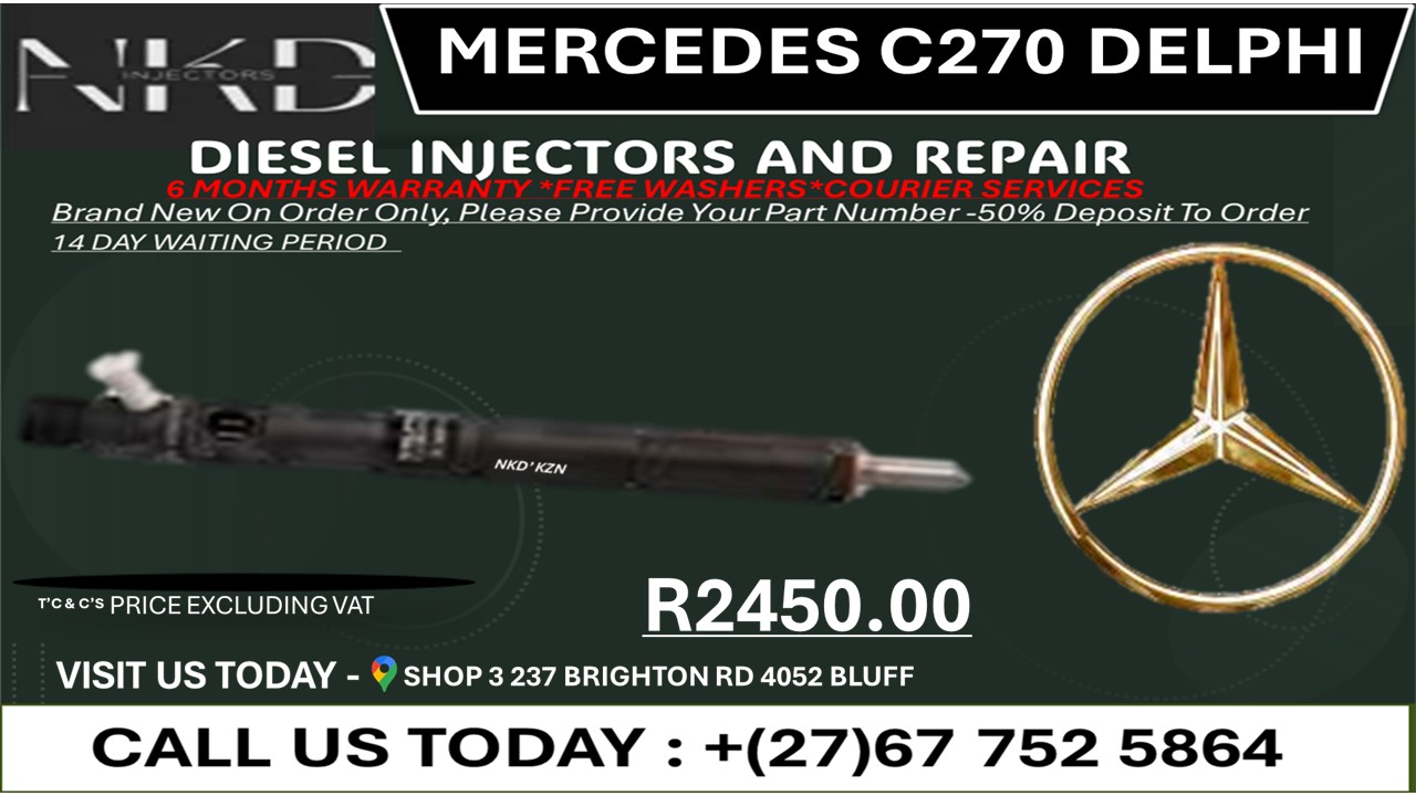 Mercedes C270 Delphi Diesel Injectors on Recondition - Private Seller Mercedes C270 Delphi Diesel Injectors on Recondition - Private Seller