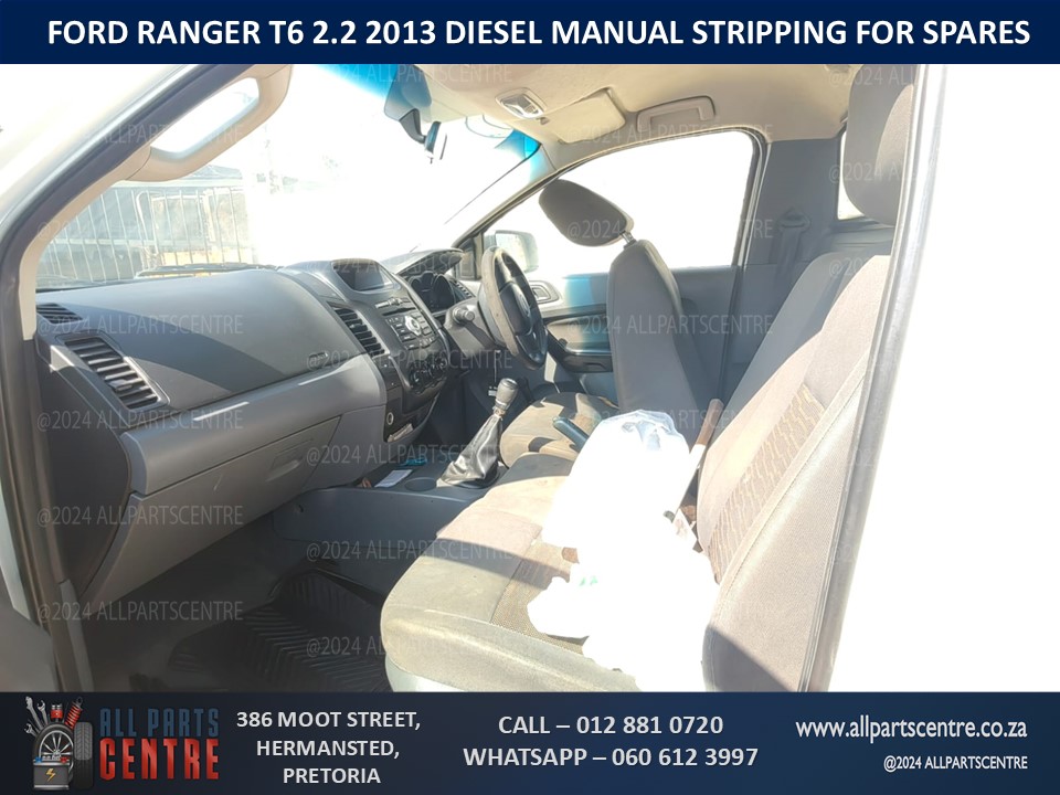 Ford Ranger T6 2.2 2013 diesel manual stripping for spares