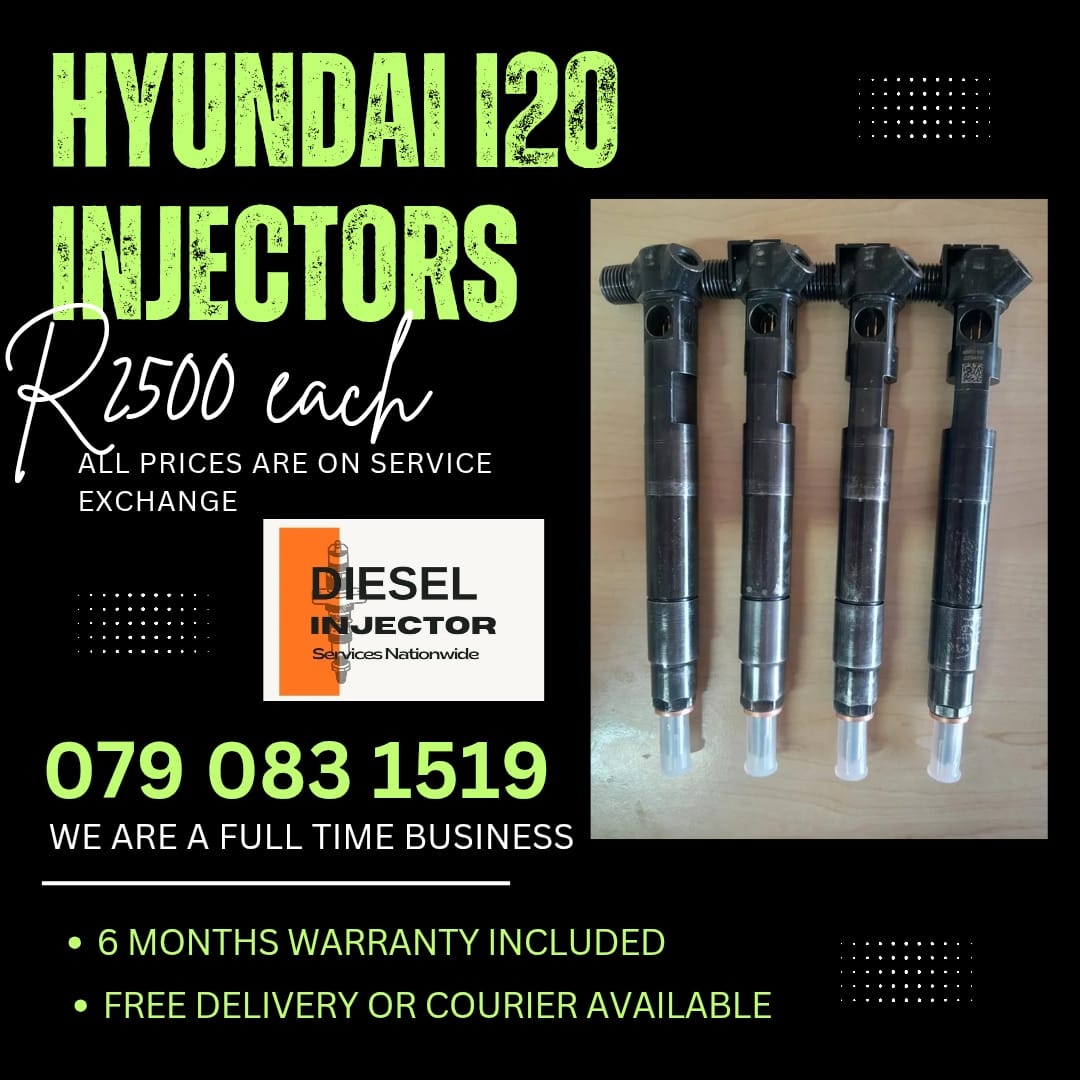 HYUNDAI I20 INJECTORS FOR SALE WITH WARRANTY - Private Seller