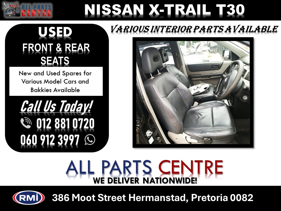 Nissan X-Trail T30 Used Front and Rear Seats for Sale Nissan X-Trail T30 Used Front and Rear Seats for Sale