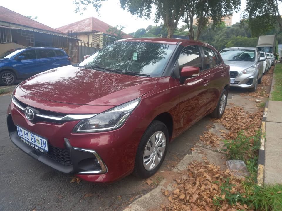 2023 Toyota Starlet  Engine Capacity 1.5 Petrol Manual  Maroon Color Mileage 96000km