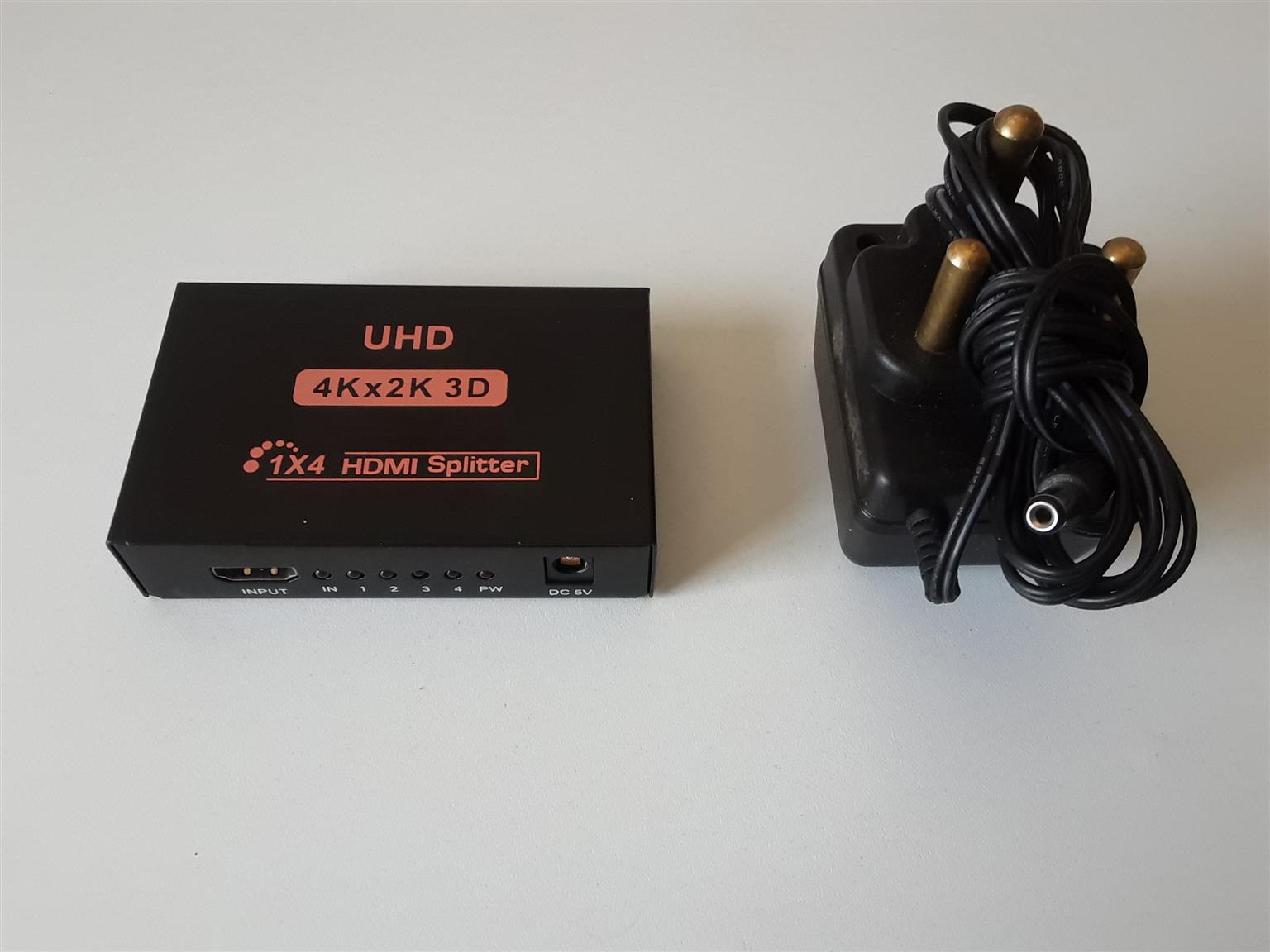 UHD 1 to 4 HDMI Splitter. Brand new in a Box. I am in Orange Grove.