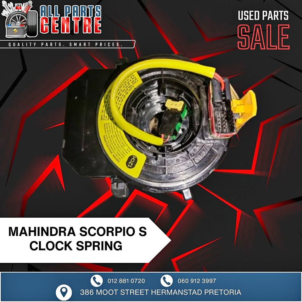 Mahindra Scorpio S Clock Spring - Private Seller Mahindra Scorpio S Clock Spring - Private Seller