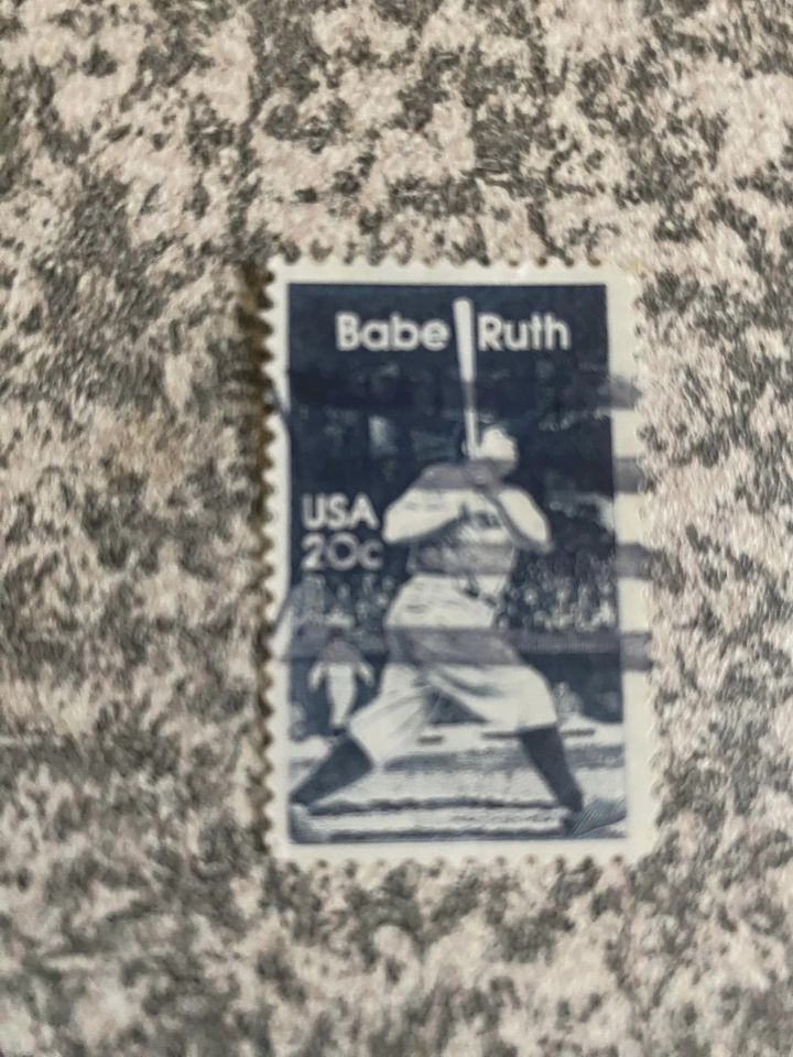 Stamp - Babe Ruth USA