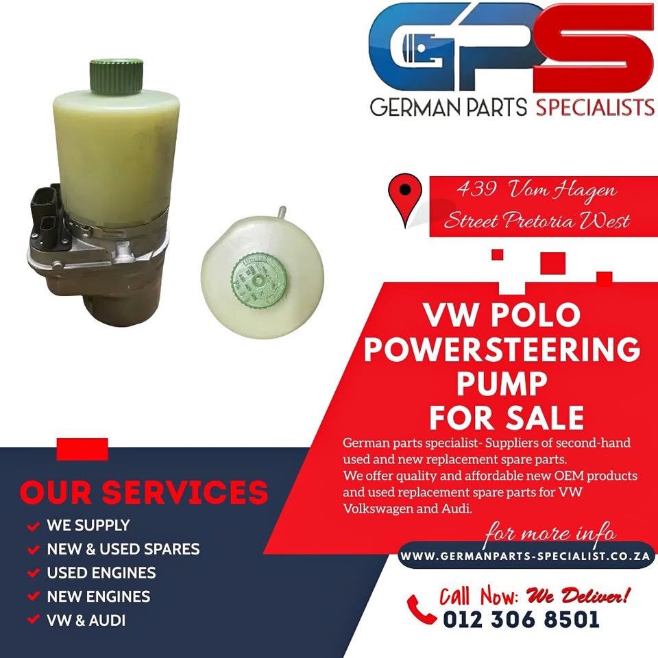 VW Polo Bujwa Power Steering Pump – For Sale - Private Seller VW Polo Bujwa Power Steering Pump – For Sale - Private Seller