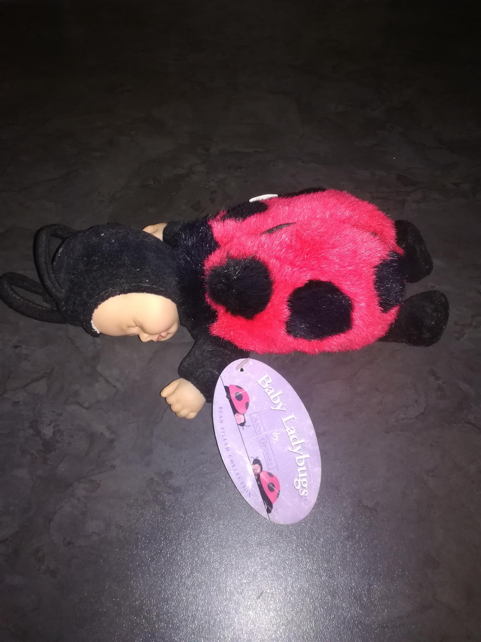 Anne geddes ladybug clearance doll