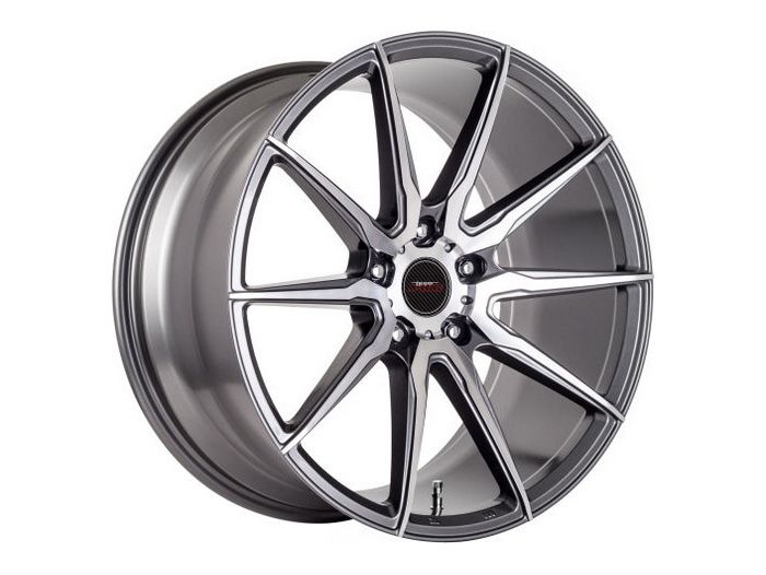 19″ A-Line Baltic 5/120 Gunmetal Machined Face Alloy Wheels