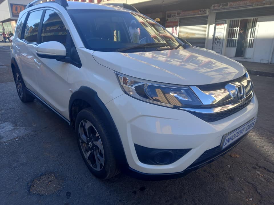 2018 HONDA BR-V 1.5 PETROL ENGINE, AUTOMATIC, WHITE COLOR, MILEAGE