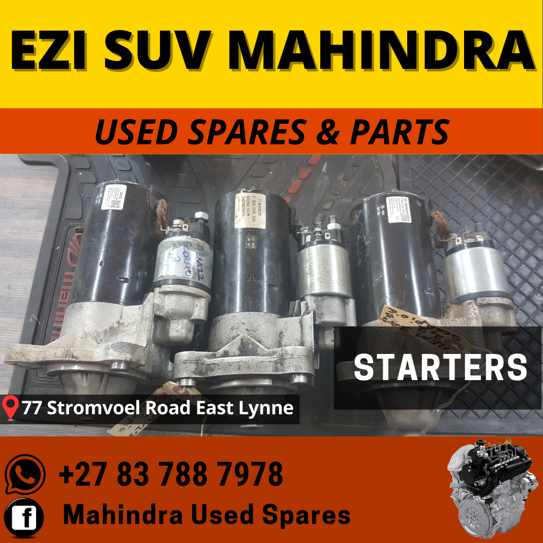 Mahindra  Used Starters EZI SUV Mahindra  Used Starters EZI SUV