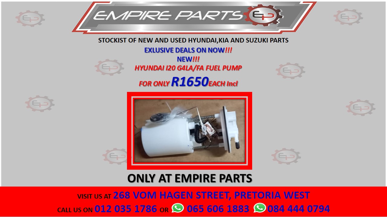 HYUNDAI I20 G4LA/FA FUEL PUMP - Private Seller HYUNDAI I20 G4LA/FA FUEL PUMP - Private Seller