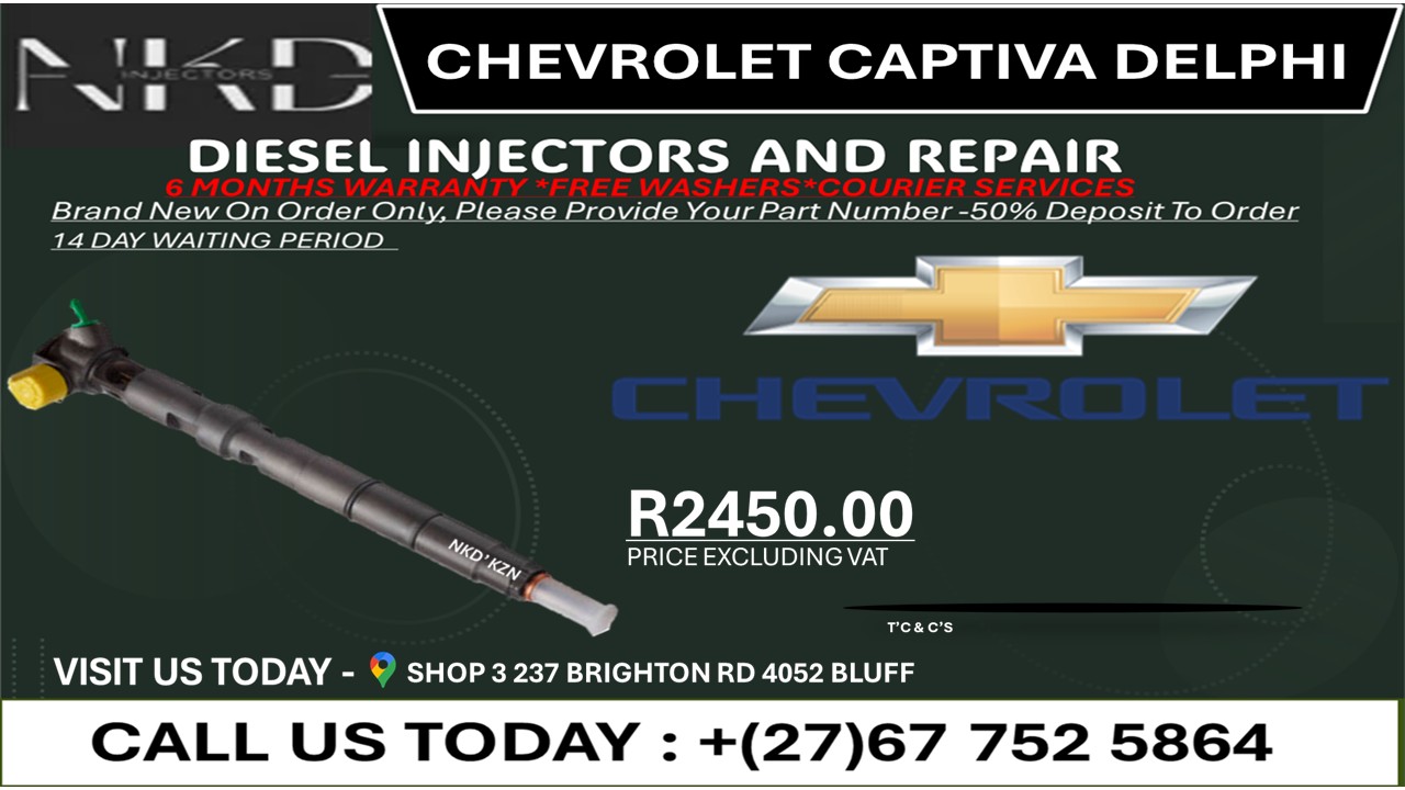Chevrolet Captiva Delphi Diesel Injectors on Recondition - Private Seller Chevrolet Captiva Delphi Diesel Injectors on Recondition - Private Seller