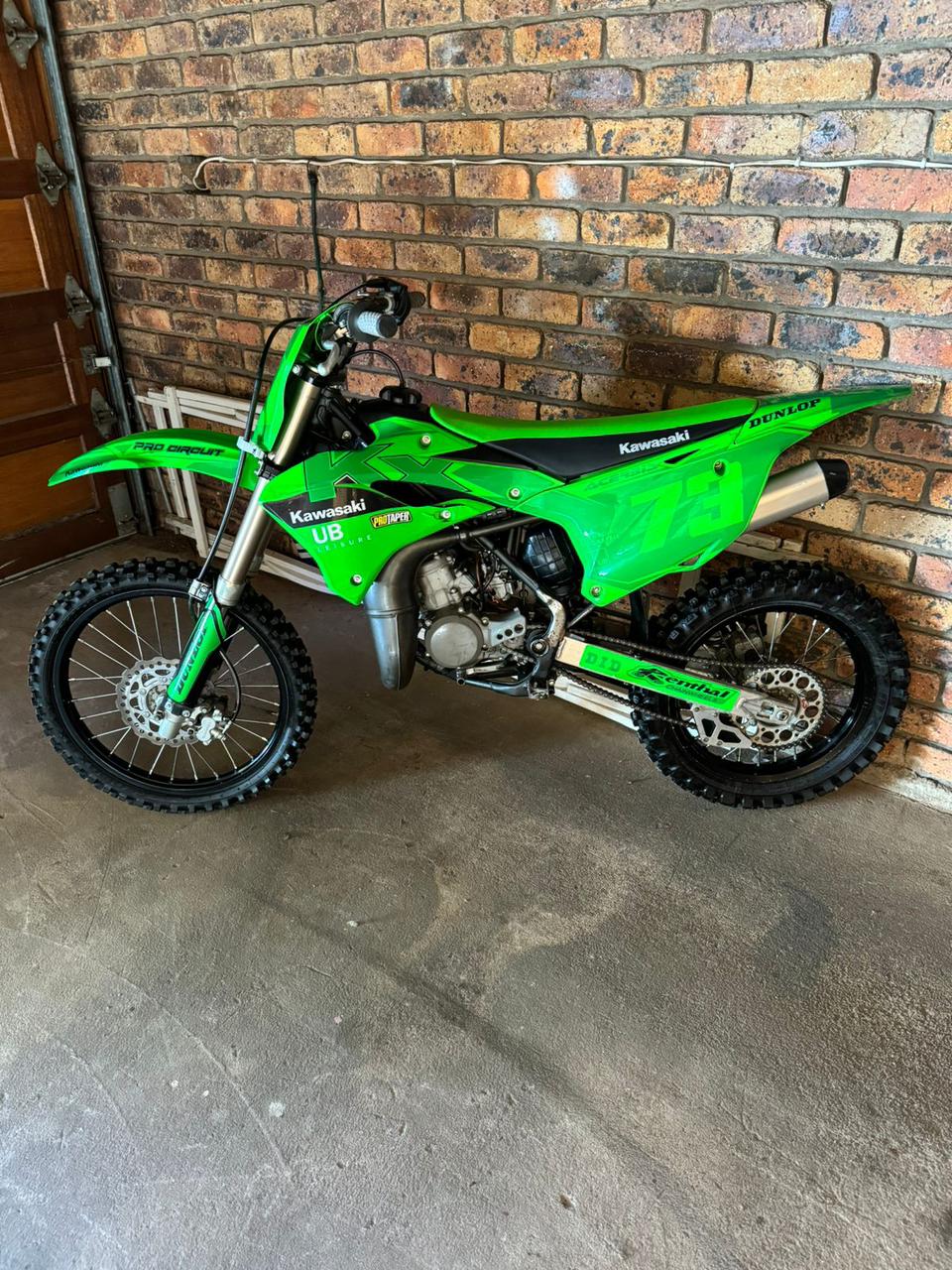 Brand new Kawasaki KX85 big wheel for sale unwanted gift - Private Seller Brand new Kawasaki KX85 big wheel for sale unwanted gift - Private Seller