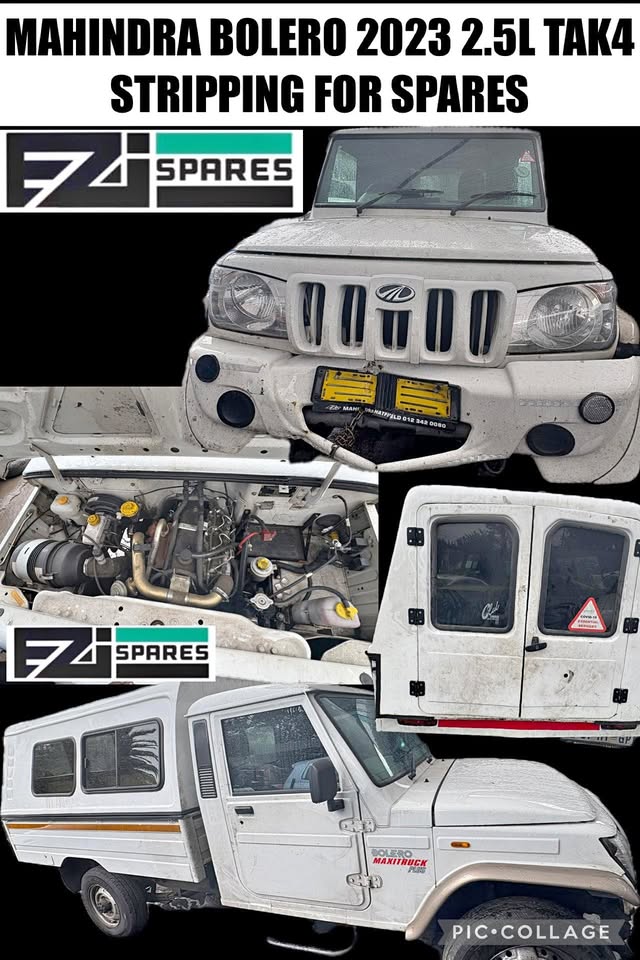 Mahindra bolero 2023 stripping for spares - Private Seller Mahindra bolero 2023 stripping for spares - Private Seller