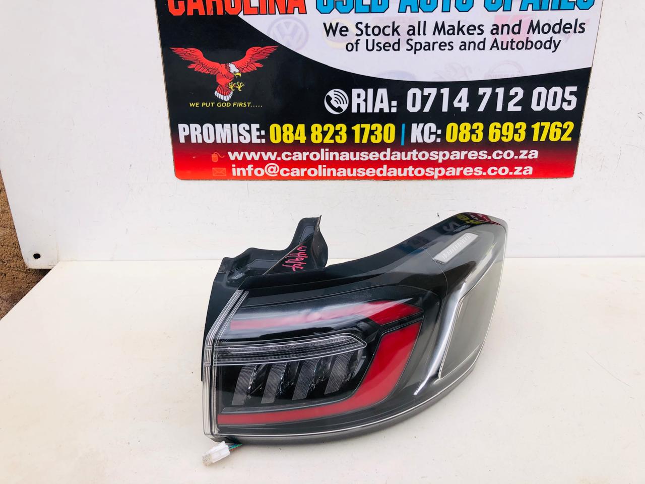Chery Tiggo 8 pro right side outer transparent taillight - Private Seller Chery Tiggo 8 pro right side outer transparent taillight - Private Seller