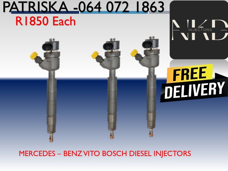 MERCEDES VITO BOSCH DIESEL INJECTORS FOR SALE - Private Seller MERCEDES VITO BOSCH DIESEL INJECTORS FOR SALE - Private Seller
