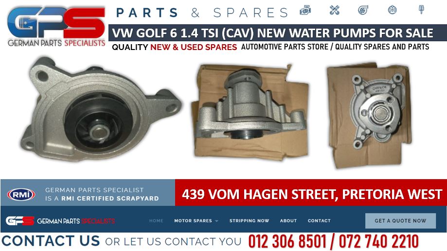 VW Golf 6 1.4 TSI (CAV) NEW water pumps for sale - Private Seller VW Golf 6 1.4 TSI (CAV) NEW water pumps for sale - Private Seller