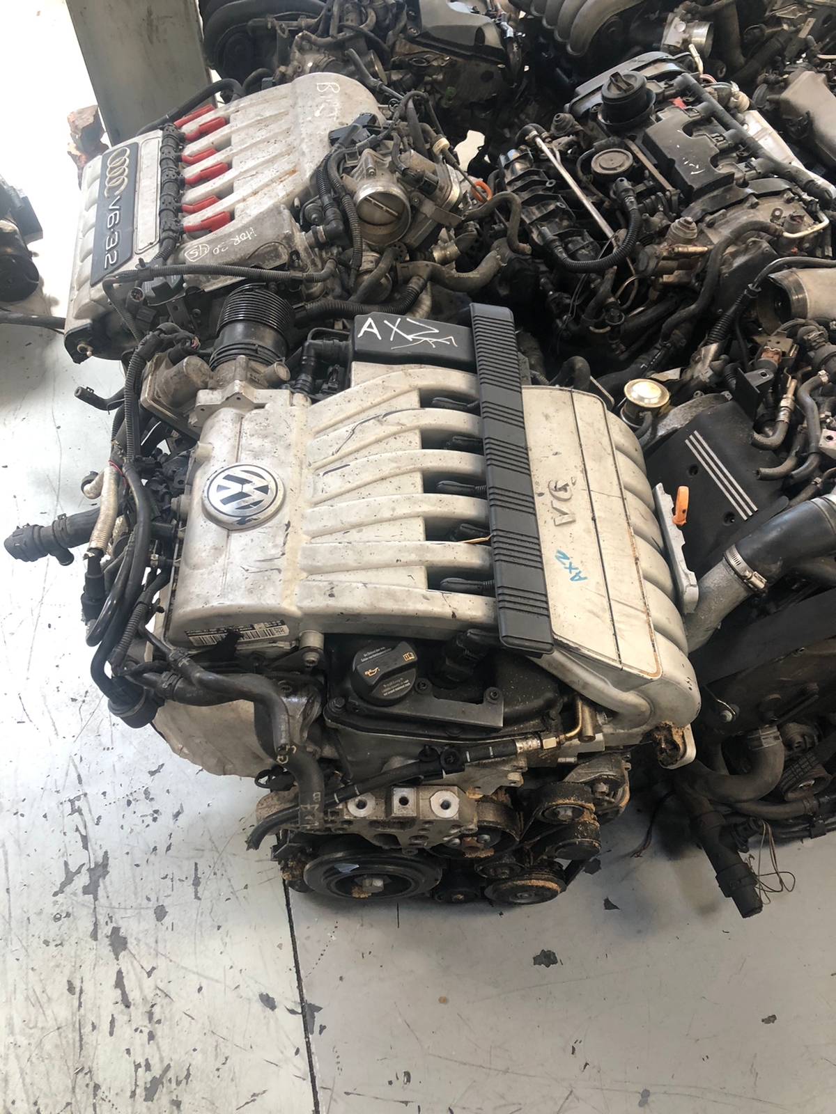 VW GOLF R32 V6 AXZ ENGINE VW GOLF R32 V6 AXZ ENGINE