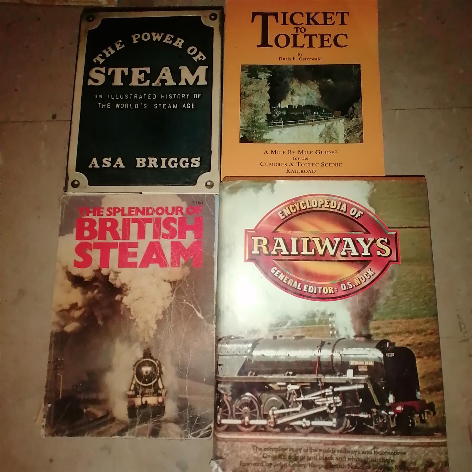 STEAM TRAIN BOOKS | Junk Mail Marketplace