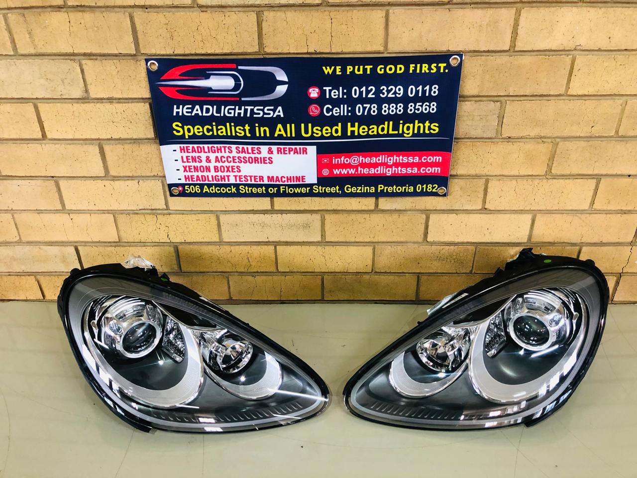 Porsche Cayenne 92A/958 left and right side LED headlight (with park light/AFS) - Private Seller Porsche Cayenne 92A/958 left and right side LED headlight (with park light/AFS) - Private Seller