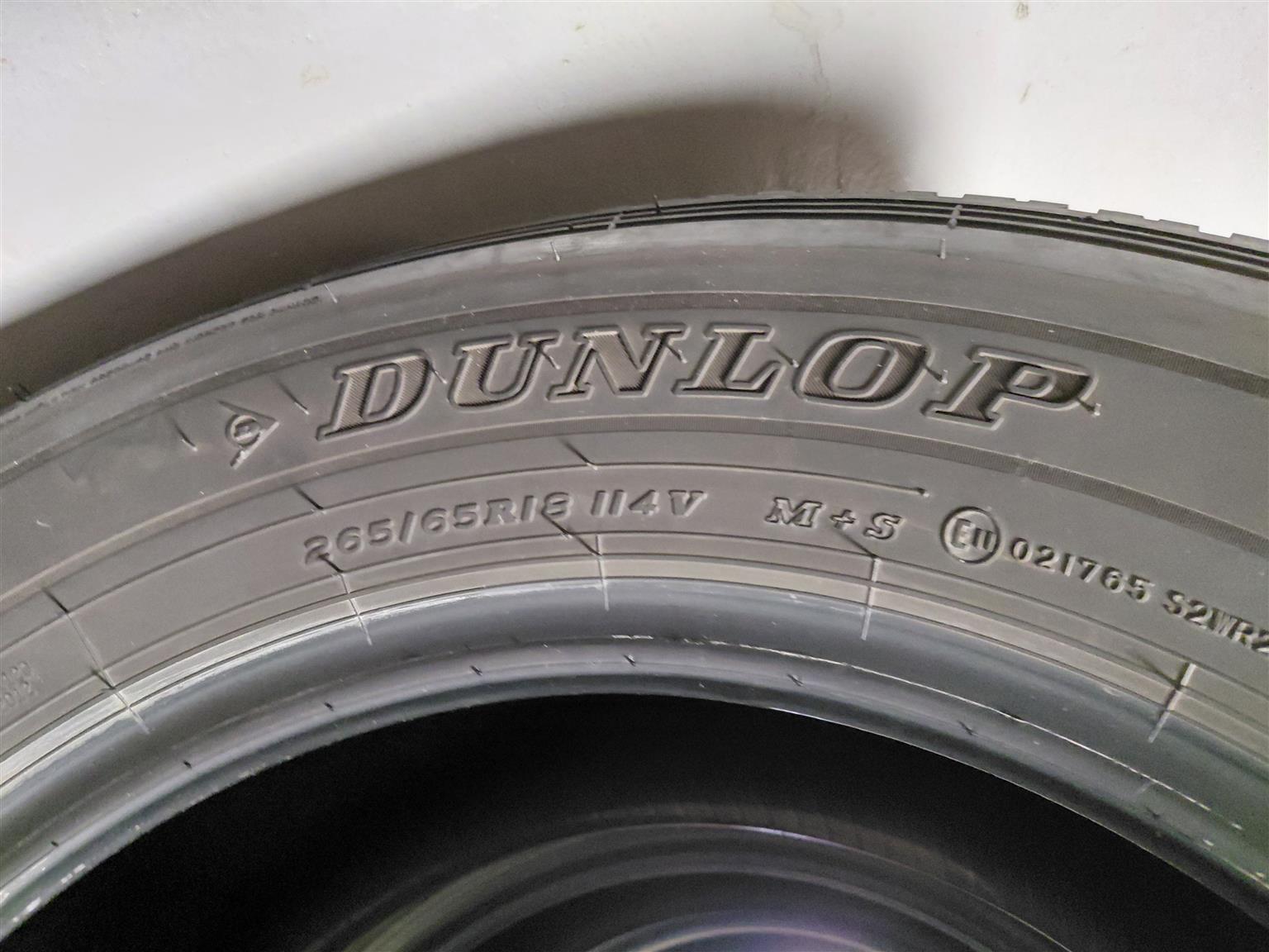 Ex Prado 250 Dunlop Grandtrek AT30 265/65 R18 - Private Seller Ex Prado 250 Dunlop Grandtrek AT30 265/65 R18 - Private Seller