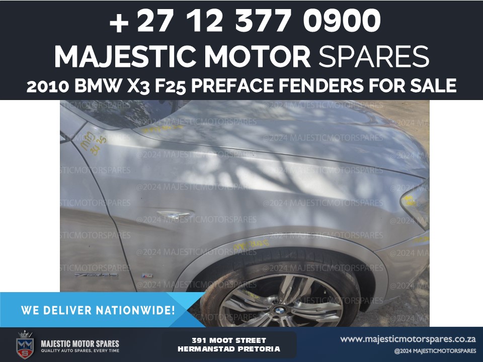 2010 BMW X3 F25 preface fenders for sale - Private Seller 2010 BMW X3 F25 preface fenders for sale - Private Seller
