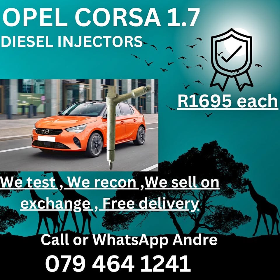 OPEL CORSA 1.7 DIESEL INJECTORS - Private Seller OPEL CORSA 1.7 DIESEL INJECTORS - Private Seller