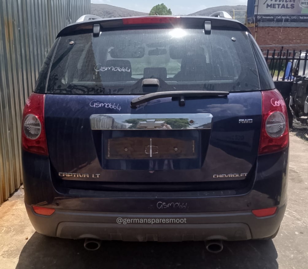 2011 Chev Captiva 2.4 4x4 Stripping for Spares - Private Seller 2011 Chev Captiva 2.4 4x4 Stripping for Spares - Private Seller