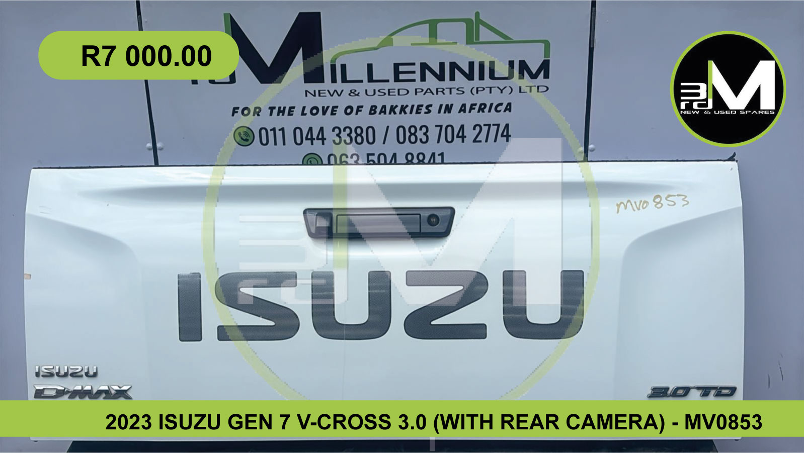 2023 ISUZU GEN 7 V-CROSS 3.0 (REAR CAMERA) - MV0853 - Private Seller 2023 ISUZU GEN 7 V-CROSS 3.0 (REAR CAMERA) - MV0853 - Private Seller