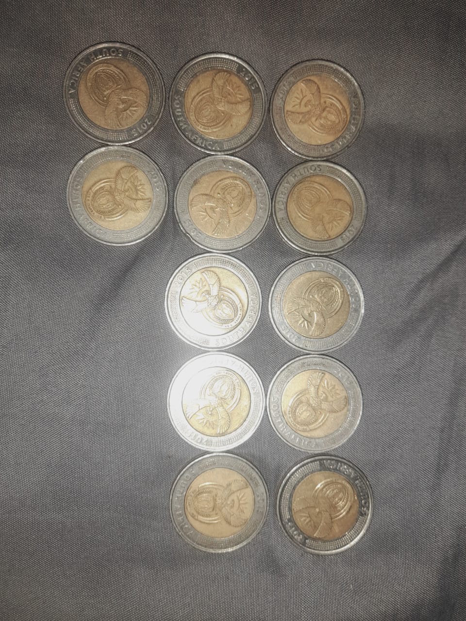 (203)R5 Mandela coins&old coins.only looking for a real buyer not fake buyers.