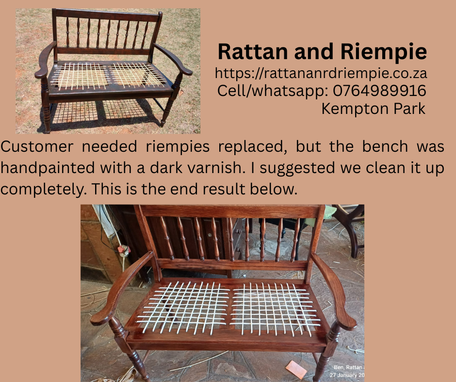 Chair riempies, chair cane and rattan webbing