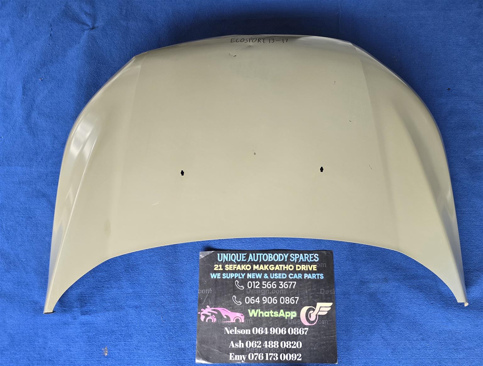 Ford Eco sport Bonnet 12-18 new - Private Seller Ford Eco sport Bonnet 12-18 new - Private Seller