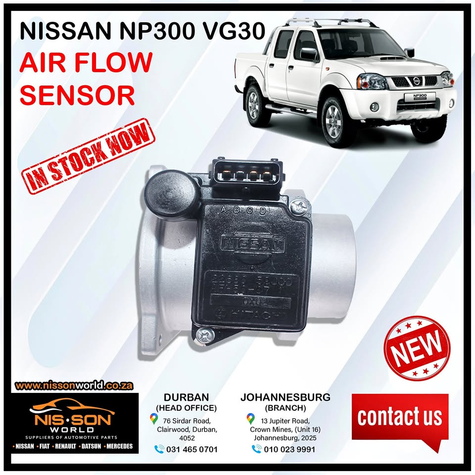 NISSAN NP300 VG30 AIR FLOW SENSOR - Private Seller NISSAN NP300 VG30 AIR FLOW SENSOR - Private Seller