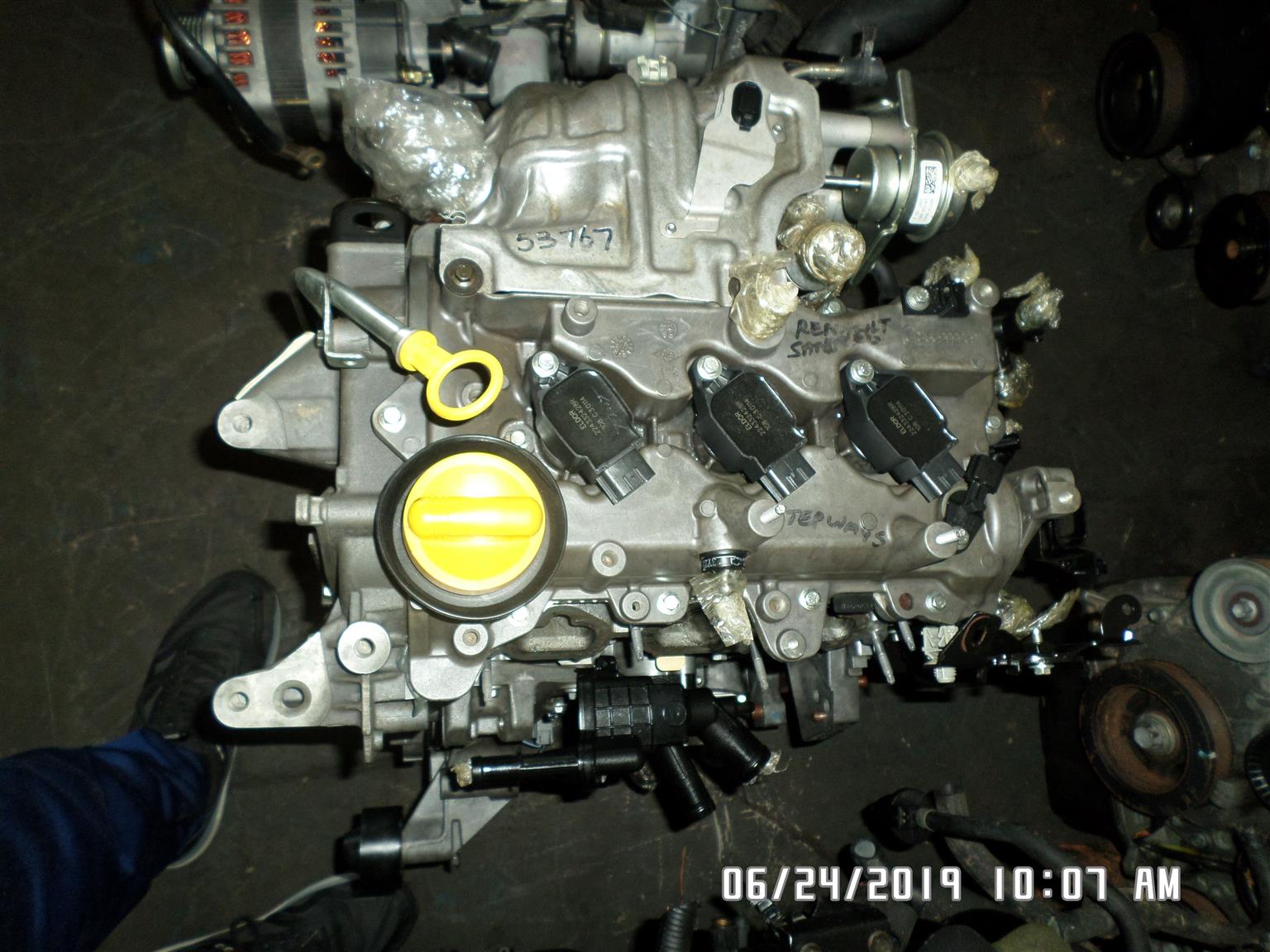 Renault Sandero 3 cylinders H4BA engine for sale