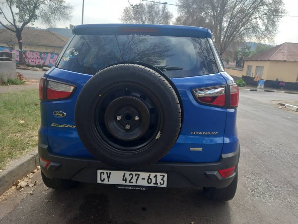 2018 FORD ECOSPORT 1.0 TITANIUM ECOBOOST  MANUAL  BLUE 58000KM