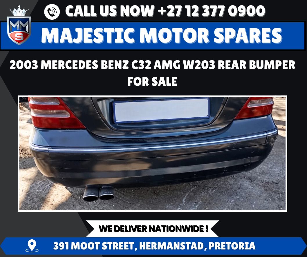 2003 Mercedes-Benz C32 AMG W203 Rear bumper for Sale – (Second hand)