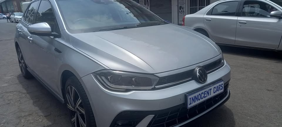 2023 VW POLO 9 R-LINE BT Tsi PETROL, AUTOMATIC TRANSMISSION, SILVER COLOUR