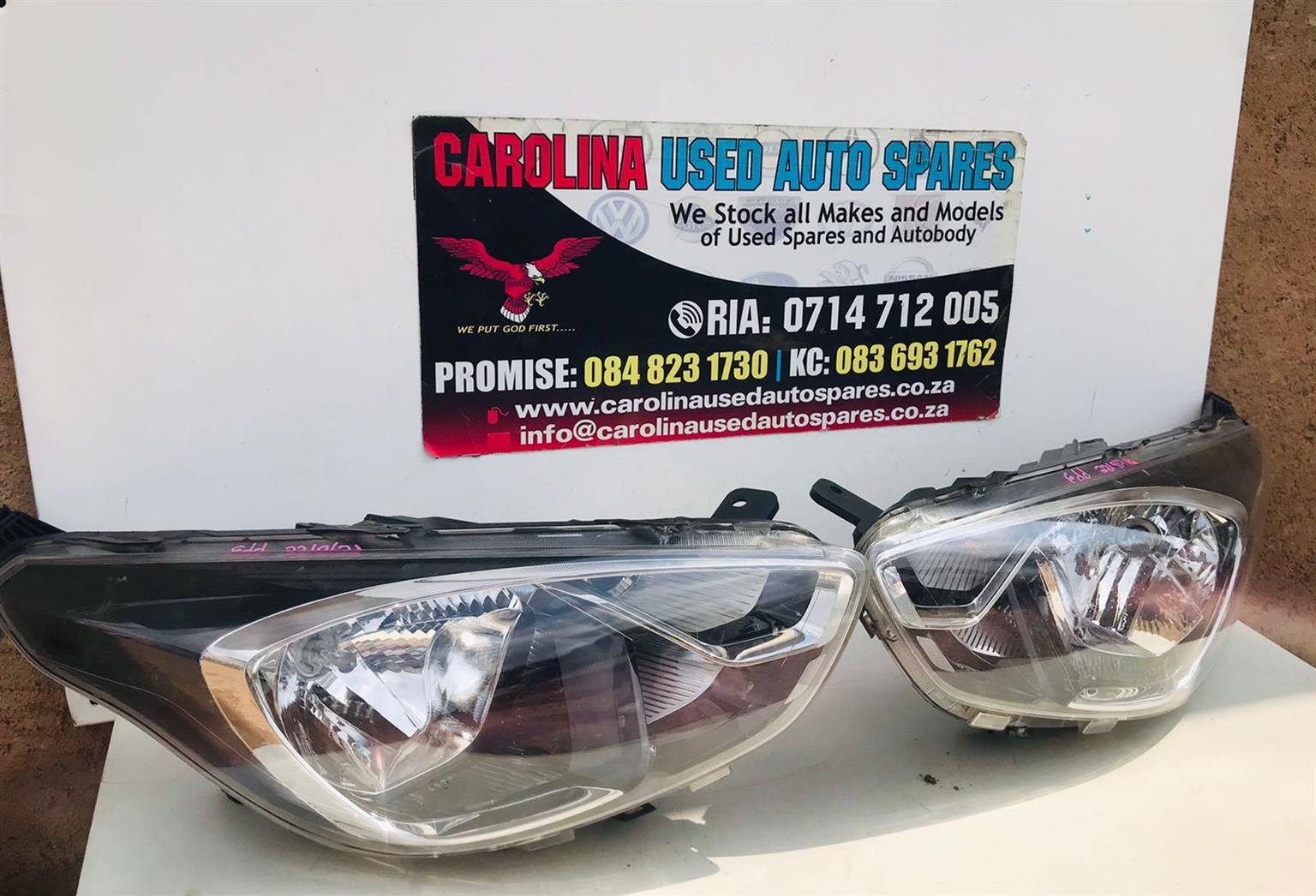Ford Figo facelift left and right headlights - Private Seller Ford Figo facelift left and right headlights - Private Seller