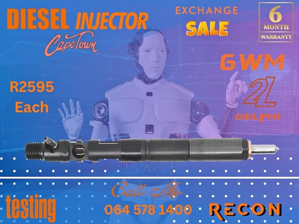GWM 2 L Delphi diesel injectors