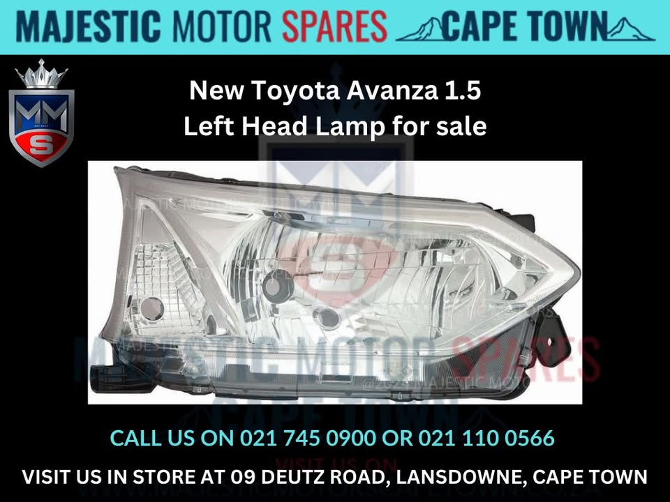 Toyota Avanza 1.5 Left Head Lamp for sale - Private Seller Toyota Avanza 1.5 Left Head Lamp for sale - Private Seller