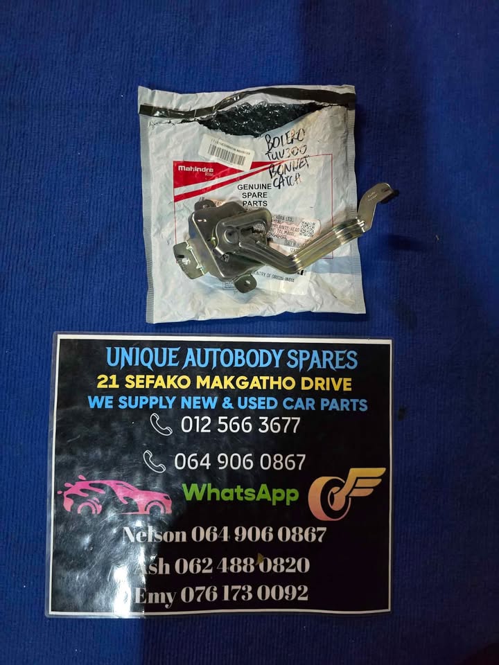 Mahindra Bolero TUV300 Bonnet Catch Lock Mahindra Bolero TUV300 Bonnet Catch Lock