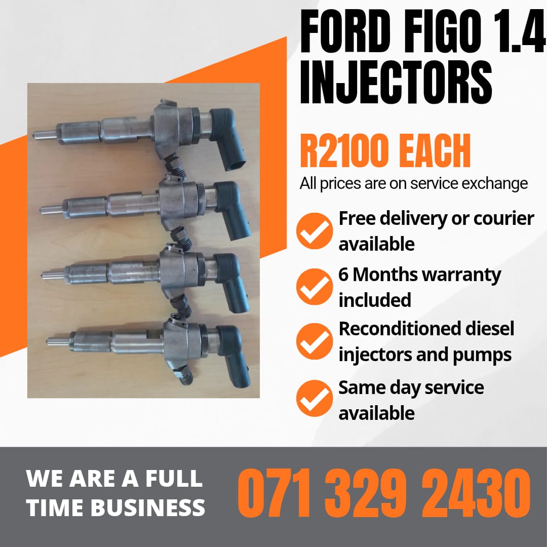 FORD FIGO 1.4 INJECTORS FOR SALE WITH WARRANTY - Private Seller FORD FIGO 1.4 INJECTORS FOR SALE WITH WARRANTY - Private Seller