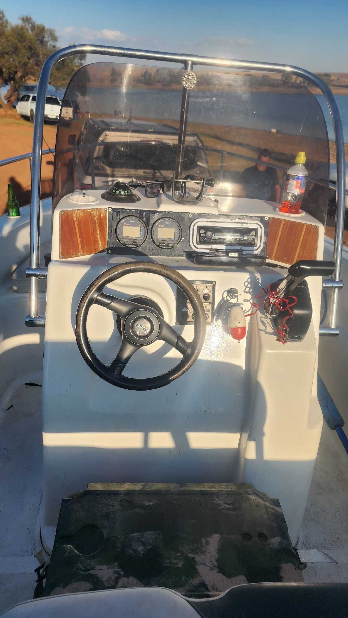 17ft rascala center console with 115 v4 yamaha